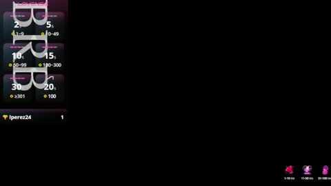 Abril  online show from January 25, 2025, 10:39 pm