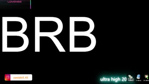 Abril  online show from July 23, 2026, 3:59 am