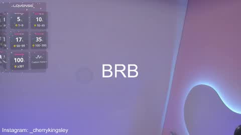 Cherrykingsley online show from February 25, 2025, 6:53 pm