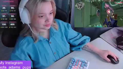 Snapshot of _sofia_adam_ chatting on June 22, 2026, 11:07 am pups online show from June 22, 2026, 11:07 am