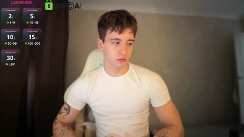 Snapshot of adampolerno chatting on July 9, 2026, 12:09 pm Hi Im Adam Glad to see u here 3 And its my first day online show from July 9, 2026, 12:09 pm