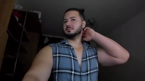 Snapshot of adonislovely chatting on October 18, 2025, 2:36 am Adonis Steel online show from October 18, 2025, 2:36 am