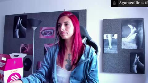 Snapshot of agatacollinsss chatting on June 6, 2026, 2:33 pm Agata Collinss online show from June 6, 2026, 2:33 pm