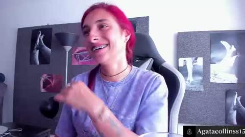 Snapshot of agatacollinsss chatting on June 12, 2026, 9:25 pm Agata Collinss online show from June 12, 2026, 9:25 pm