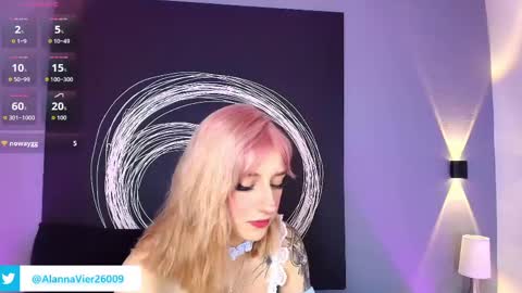 Alanna online show from April 23, 2026, 12:29 pm