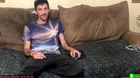 Snapshot of alex_and_charlie chatting on June 6, 2026, 7:13 am alex_and_charlie online show from June 6, 2026, 7:13 am