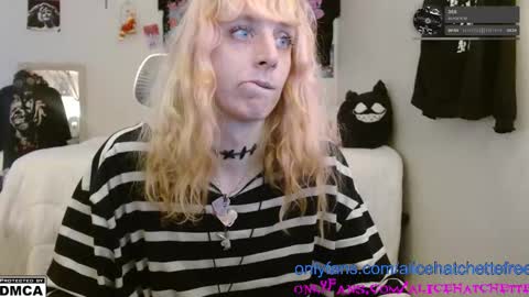 Alice Hatchette online show from October 13, 2025, 8:53 pm