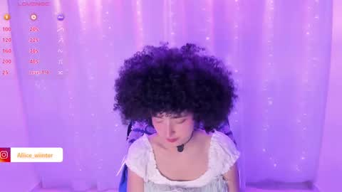 Snapshot of alice_wiinter chatting on January 16, 2025, 8:46 pm Alice online show from January 16, 2025, 8:46 pm