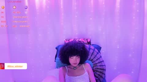 Snapshot of alice_wiinter chatting on January 18, 2025, 8:40 pm Alice online show from January 18, 2025, 8:40 pm