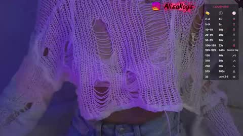 Alisarogs online show from September 21, 2025, 5:47 pm