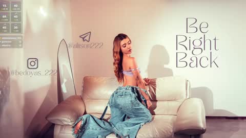 A L I S O N  online show from January 7, 2025, 11:03 pm