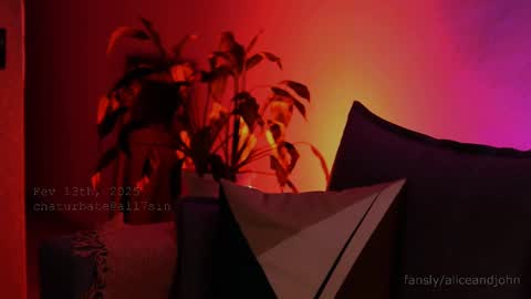 Alice  John online show from February 13, 2025, 10:11 pm