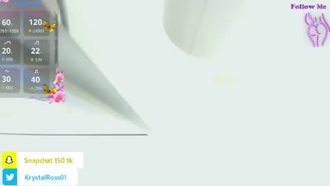 AllisonSweetie online show from July 1, 2026, 9:11 am