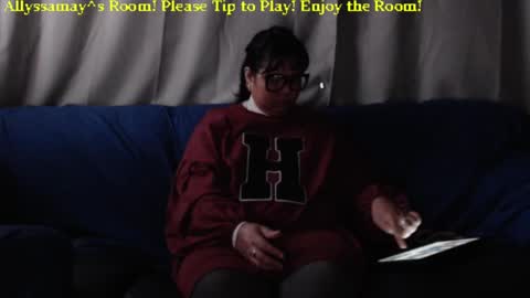 Allyssamay online show from January 27, 2025, 7:45 am