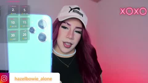 Hazel Bowie online show from November 10, 2025, 5:01 pm