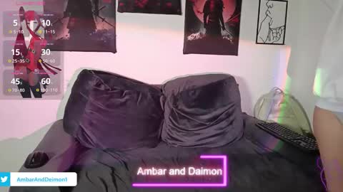AMBAR AND DAIMON online show from September 9, 2025, 10:48 am
