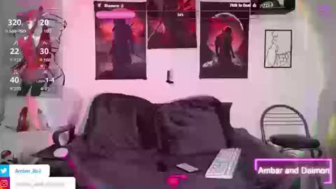 AMBAR AND DAIMON online show from September 24, 2025, 10:24 pm