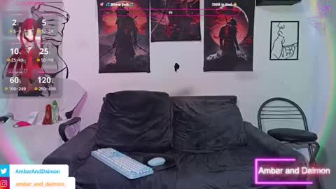 AMBAR AND DAIMON online show from October 4, 2025, 6:00 am