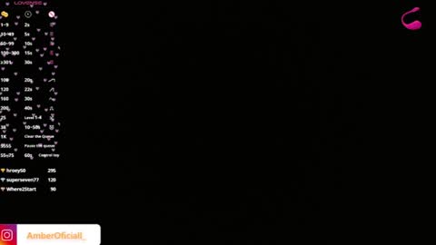 amberoficiall_ online show from August 9, 2026, 12:01 am