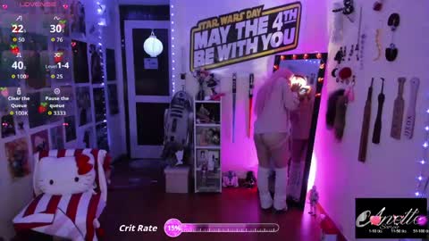 Snapshot of anette_sf chatting on May 1, 2026, 4:00 pm Anette Scorpio online show from May 1, 2026, 4:00 pm