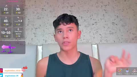 ngel Esteban  online show from March 12, 2025, 4:08 am