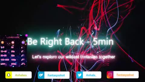 Anhala Rivera online show from January 20, 2025, 2:01 am