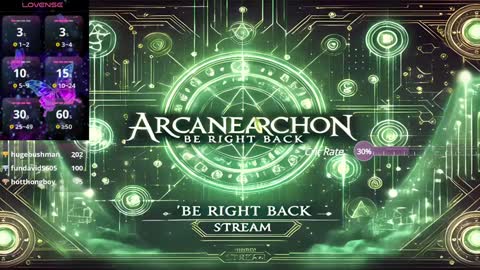 Arcane Archon online show from January 23, 2025, 6:03 pm