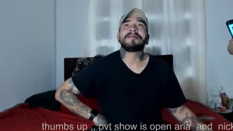 Snapshot of aria_and_nick chatting on December 16, 2025, 1:05 pm ARIA AND. NICK online show from December 16, 2025, 1:05 pm