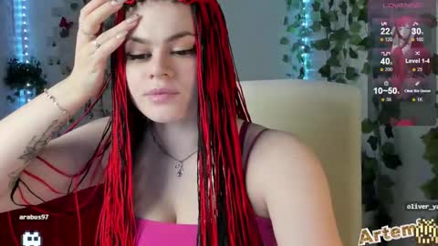 Artemis  my pvt is open and lovense is active  online show from September 13, 2025, 8:52 pm