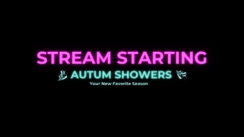 Autum Showers online show from April 3, 2026, 3:26 am