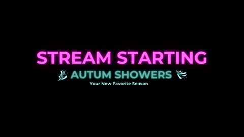 Autum Showers online show from April 18, 2026, 4:27 am