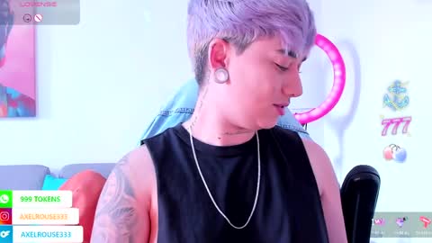 Axel Rouse online show from April 18, 2026, 7:07 pm