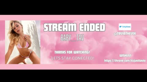 Snapshot of baby_tav chatting on December 23, 2024, 7:09 pm Baby Tavia online show from December 23, 2024, 7:09 pm