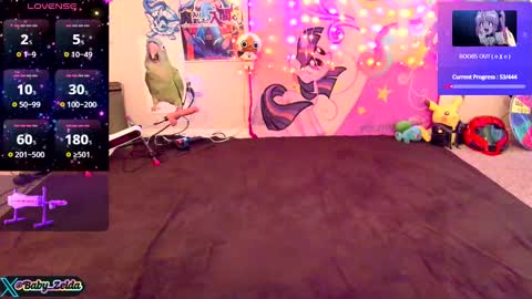 BabyZelda online show from January 7, 2025, 8:31 pm