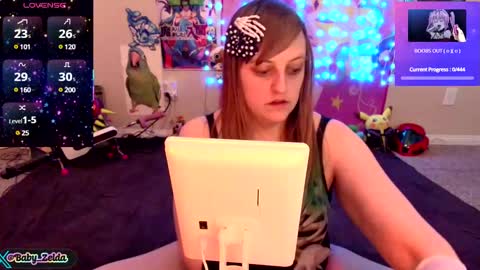 BabyZelda online show from January 31, 2025, 4:14 am