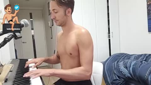 BareBritPianist online show from September 25, 2025, 8:07 am