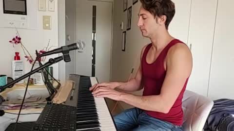 BareBritPianist online show from December 1, 2025, 4:50 am