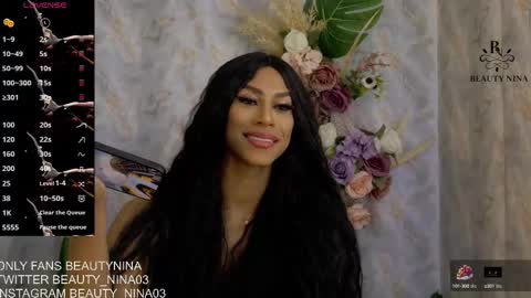 Snapshot of beauty_nina chatting on September 19, 2025, 4:07 pm beauty_nina online show from September 19, 2025, 4:07 pm