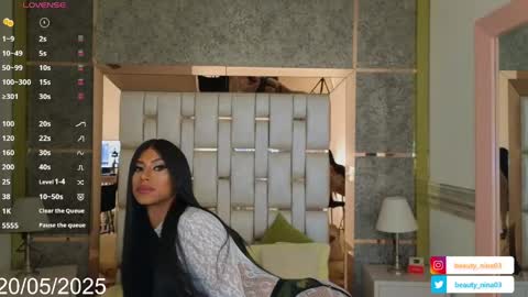 Snapshot of beauty_nina chatting on May 20, 2026, 1:39 pm beauty_nina online show from May 20, 2026, 1:39 pm