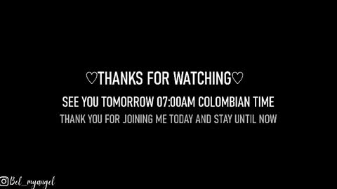 In instagran bel myangel online show from April 18, 2026, 7:58 pm