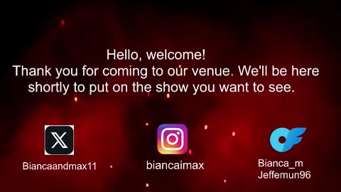 bianca and maxwell online show from September 14, 2025, 12:59 pm