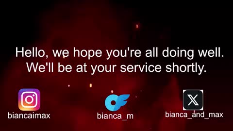 bianca and maxwell online show from October 29, 2025, 1:24 pm