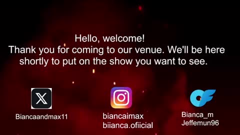 bianca and maxwell online show from June 9, 2026, 2:06 pm
