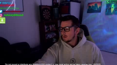 Snapshot of bigjohnny550 chatting on January 8, 2025, 9:01 pm Johnny D Good online show from January 8, 2025, 9:01 pm