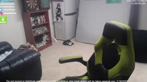 Snapshot of bigjohnny550 chatting on January 18, 2025, 10:49 pm Johnny D Good online show from January 18, 2025, 10:49 pm