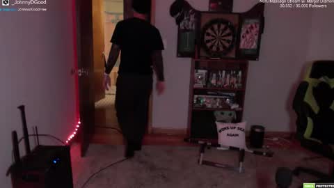 Snapshot of bigjohnny550 chatting on October 30, 2025, 12:45 am Johnny D Good online show from October 30, 2025, 12:45 am