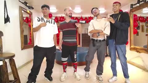 THOMAS AND DAMIAND online show from February 14, 2025, 4:04 am