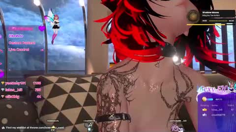 Snapshot of bowsette_ chatting on December 8, 2024, 6:06 pm Camila online show from December 8, 2024, 6:06 pm