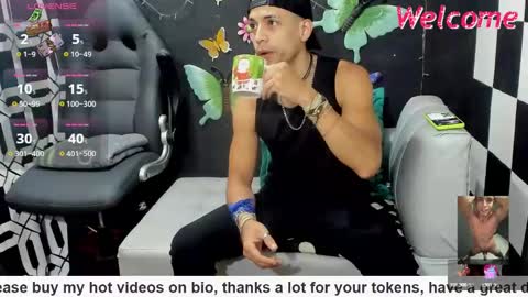 Join my fan club here 150 tokens a month online show from March 3, 2025, 5:29 pm