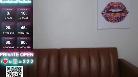 BUNNIE and THE DUDE TheLebowskis online show from March 9, 2025, 11:03 pm